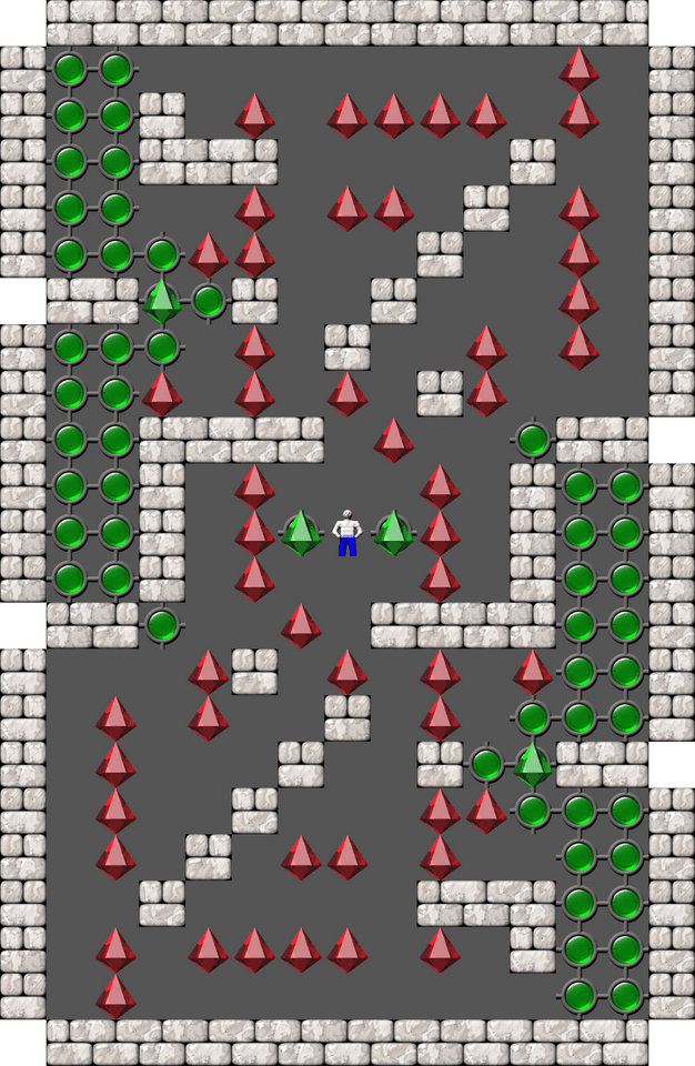 Сокобан Attrition 3 уровень 13